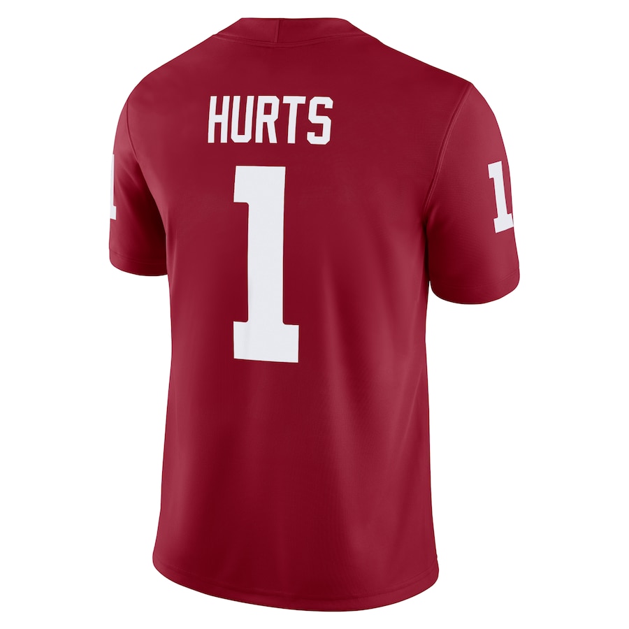 Jalen Hurts Oklahoma Sooners Jordan Brand Alumni Player Game Jersey - Crimson thumbnail 4
