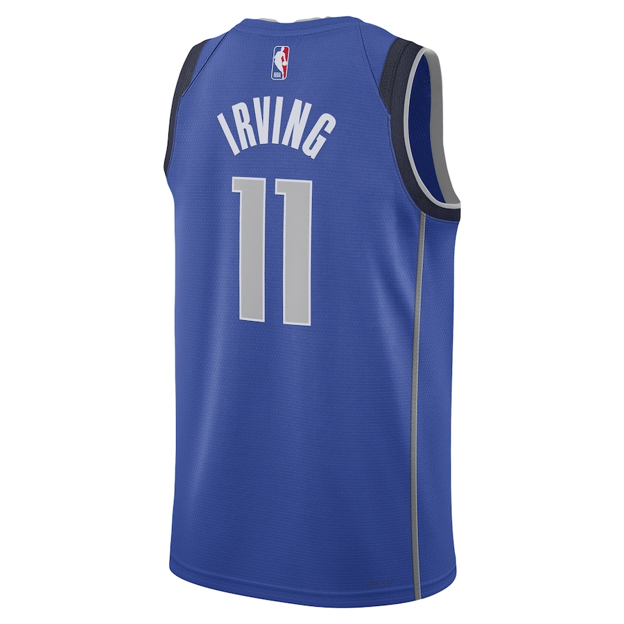 Kyrie Irving Dallas Mavericks Nike Unisex Swingman Jersey - Icon Edition - Blue thumbnail 4