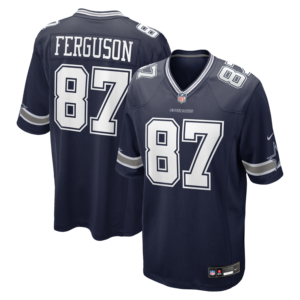 Jake Ferguson Dallas Cowboys Nike Team Game Jersey - Navy