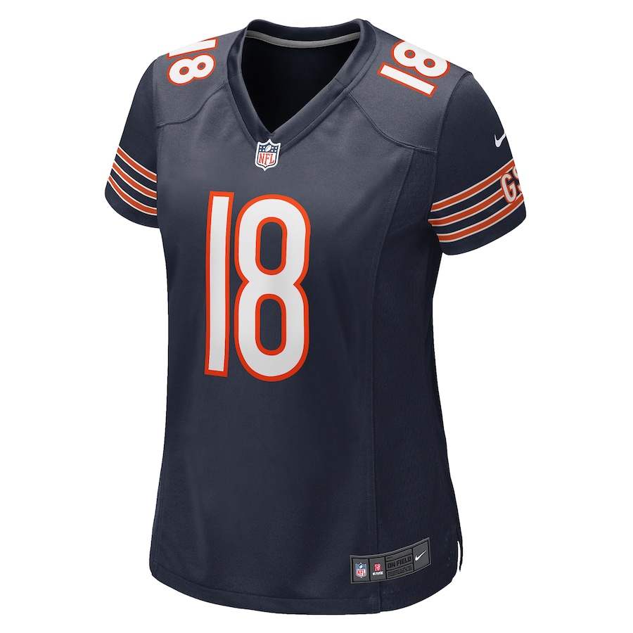 Caleb Williams Chicago Bears Nike Women's  Player Game Jersey - Navy thumbnail 3