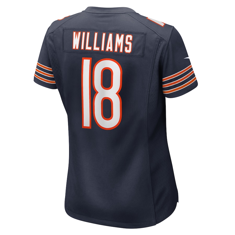 Caleb Williams Chicago Bears Nike Women's  Player Game Jersey - Navy thumbnail 4