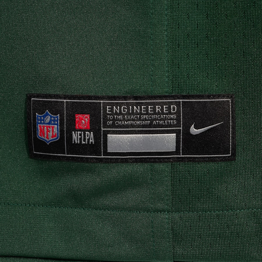 Josh Jacobs Green Bay Packers Nike Team Game Jersey -  Green thumbnail 7