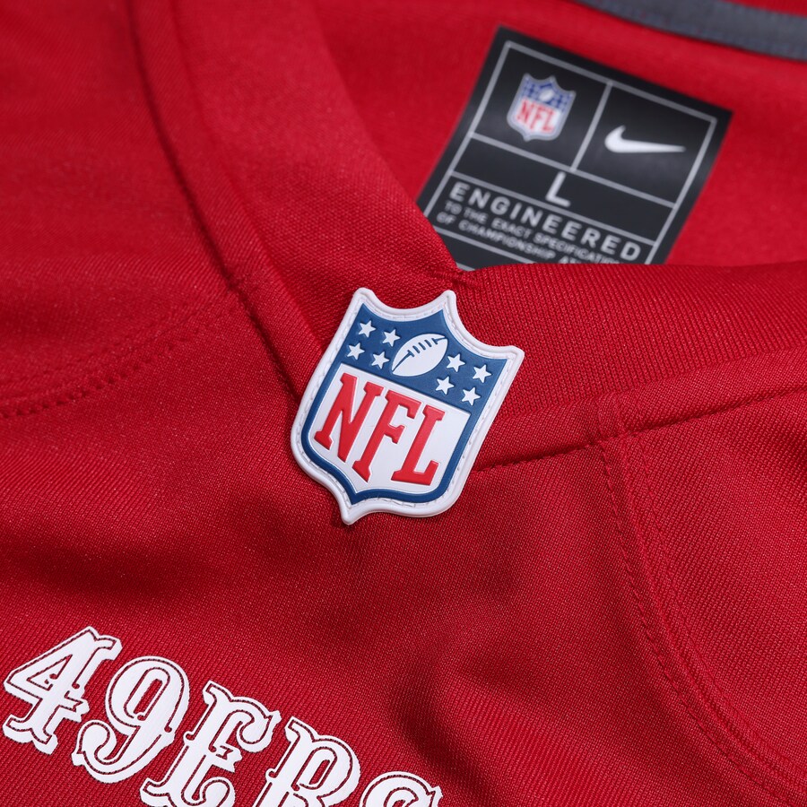 Mike Evans San Francisco 49ers Nike Game Jersey - Scarlet thumbnail 5