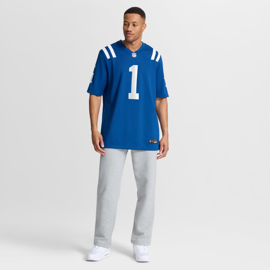 Ahmad Sauce Gardner Indianapolis Colts Nike Team  Game Jersey -  Royal thumbnail 8