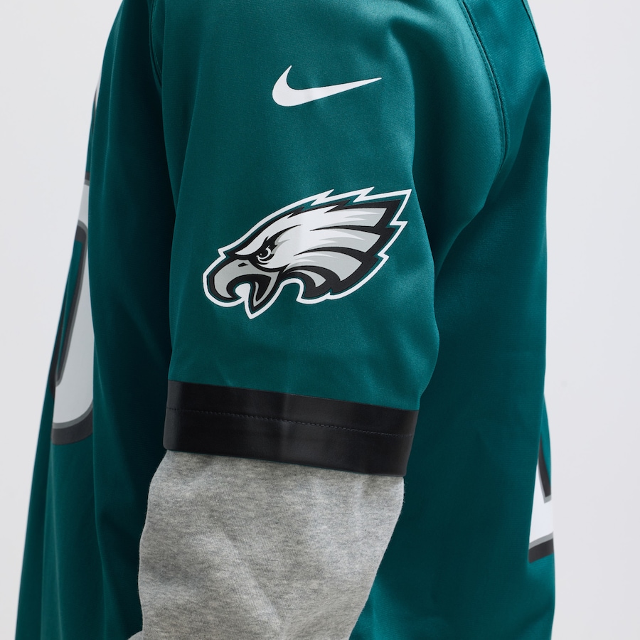 Saquon Barkley Philadelphia Eagles Nike Game Player Jersey - Midnight Green thumbnail 11