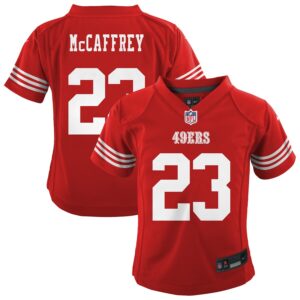 Christian McCaffrey San Francisco 49ers Nike Preschool Player Game Jersey - Scarlet