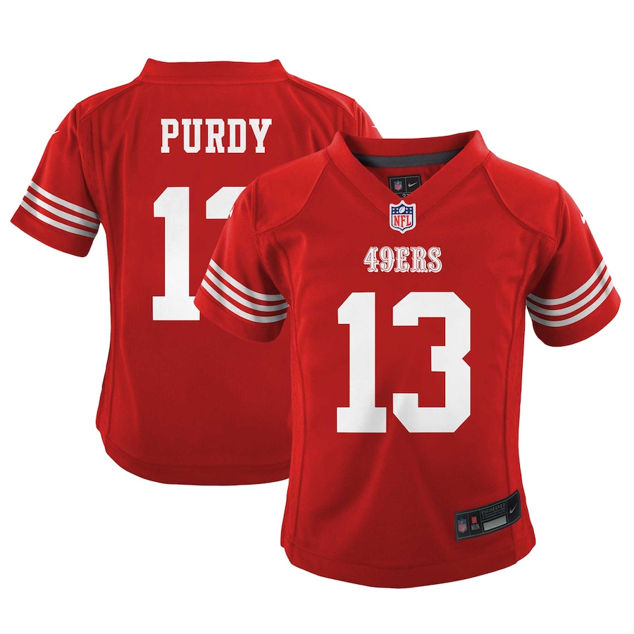 Brock Purdy San Francisco 49ers Nike Toddler Game Jersey - Scarlet thumbnail 2