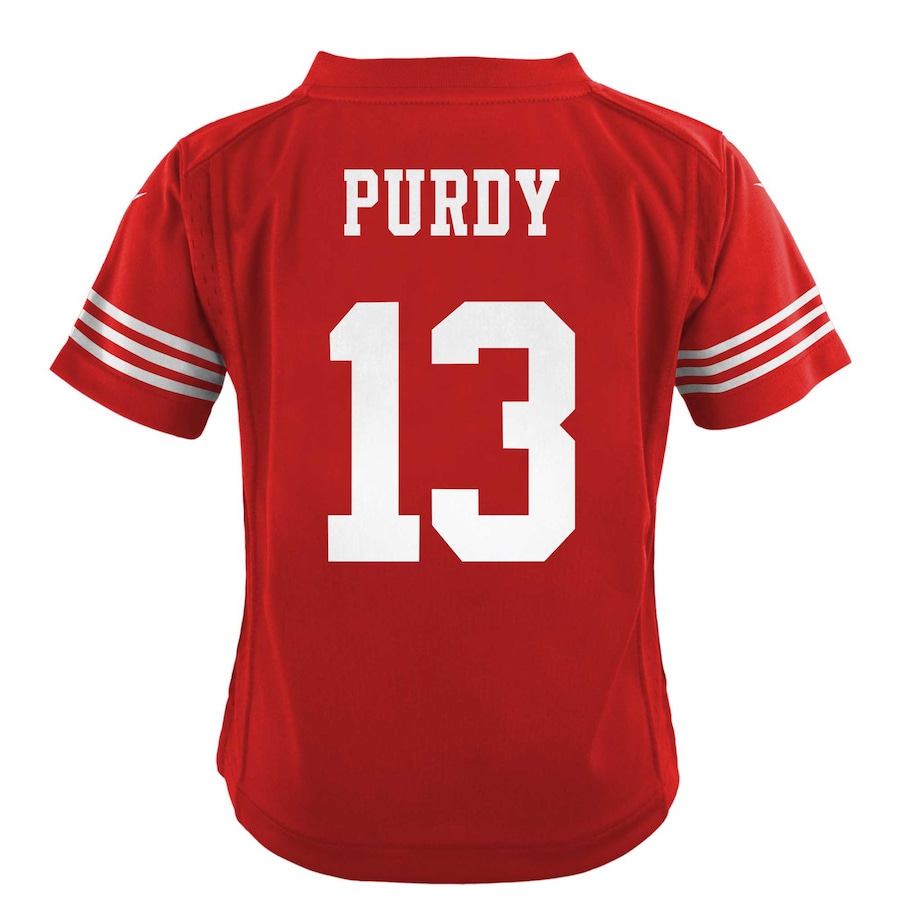 Brock Purdy San Francisco 49ers Nike Toddler Game Jersey - Scarlet thumbnail 4