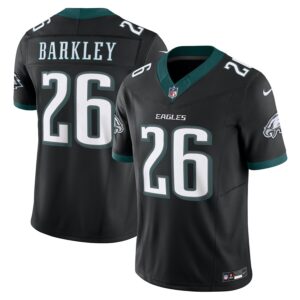 Saquon Barkley Philadelphia Eagles Nike Vapor F.U.S.E. Limited Jersey - Black