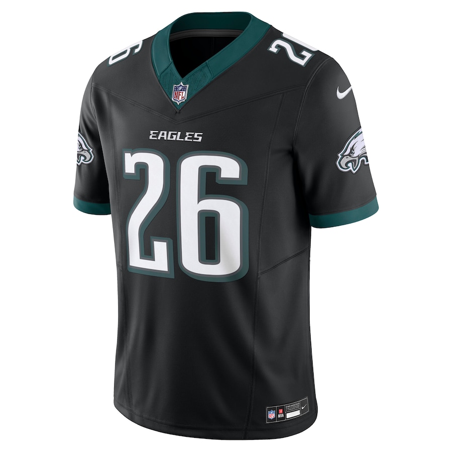 Saquon Barkley Philadelphia Eagles Nike Vapor F.U.S.E. Limited Jersey - Black thumbnail 3