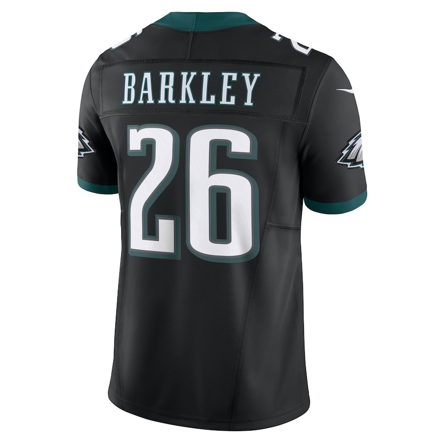 Saquon Barkley Philadelphia Eagles Nike Vapor F.U.S.E. Limited Jersey - Black thumbnail 4