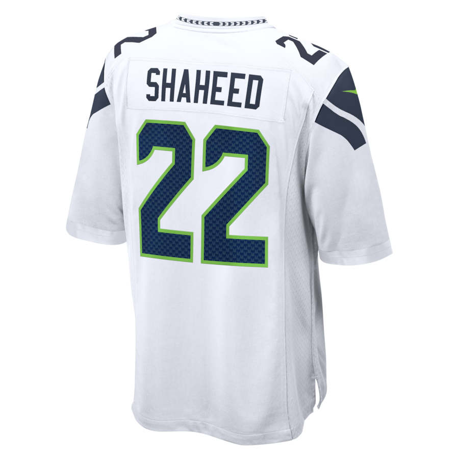 Rashid Shaheed Seattle Seahawks Nike  Game Jersey -  White thumbnail 4