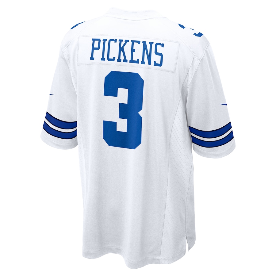 George Pickens Dallas Cowboys Nike Game Jersey - White thumbnail 4
