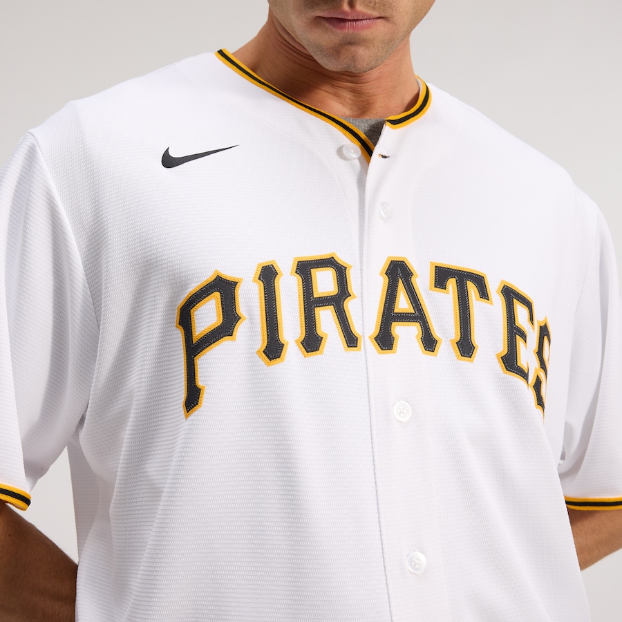 Paul Skenes Pittsburgh Pirates Nike Home Replica Player Jersey - White thumbnail 10
