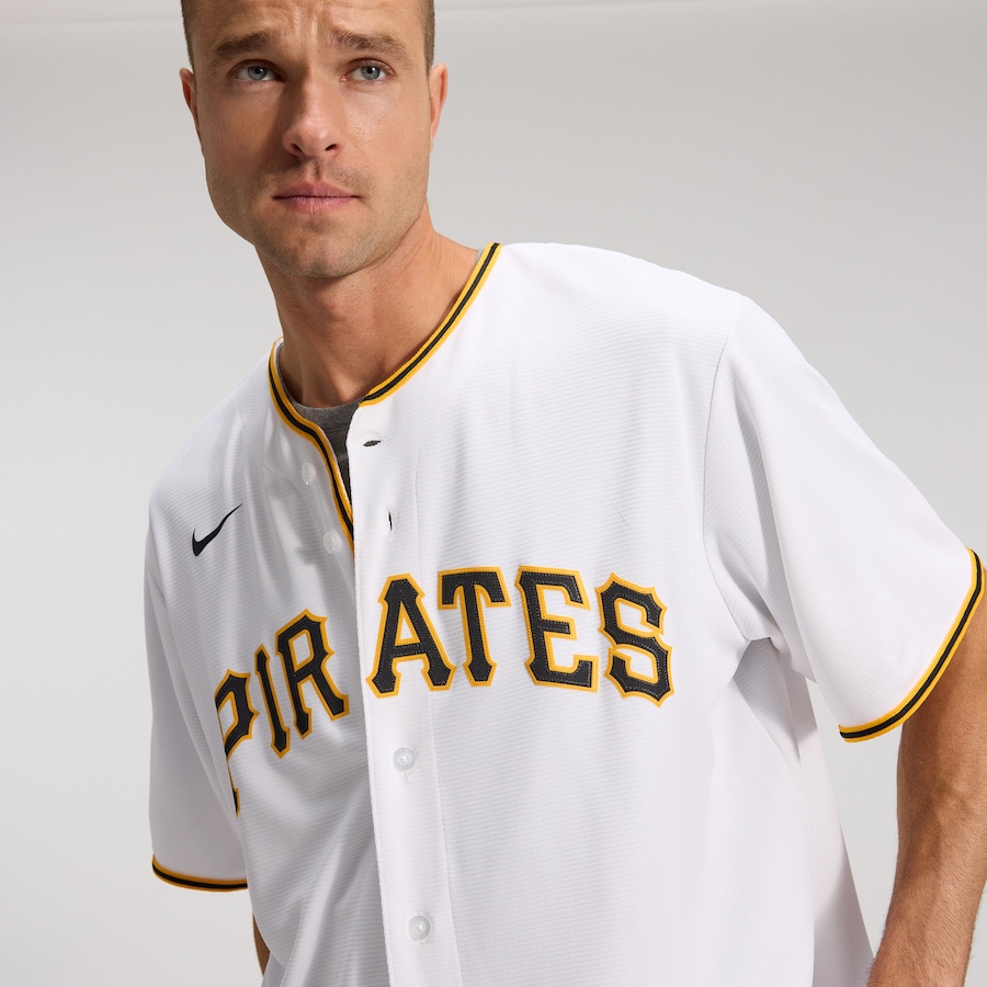 Paul Skenes Pittsburgh Pirates Nike Home Replica Player Jersey - White thumbnail 11