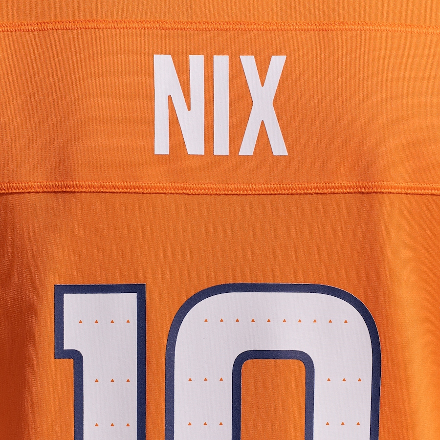 Bo Nix Denver Broncos Nike Women's Game Jersey -  Orange thumbnail 12