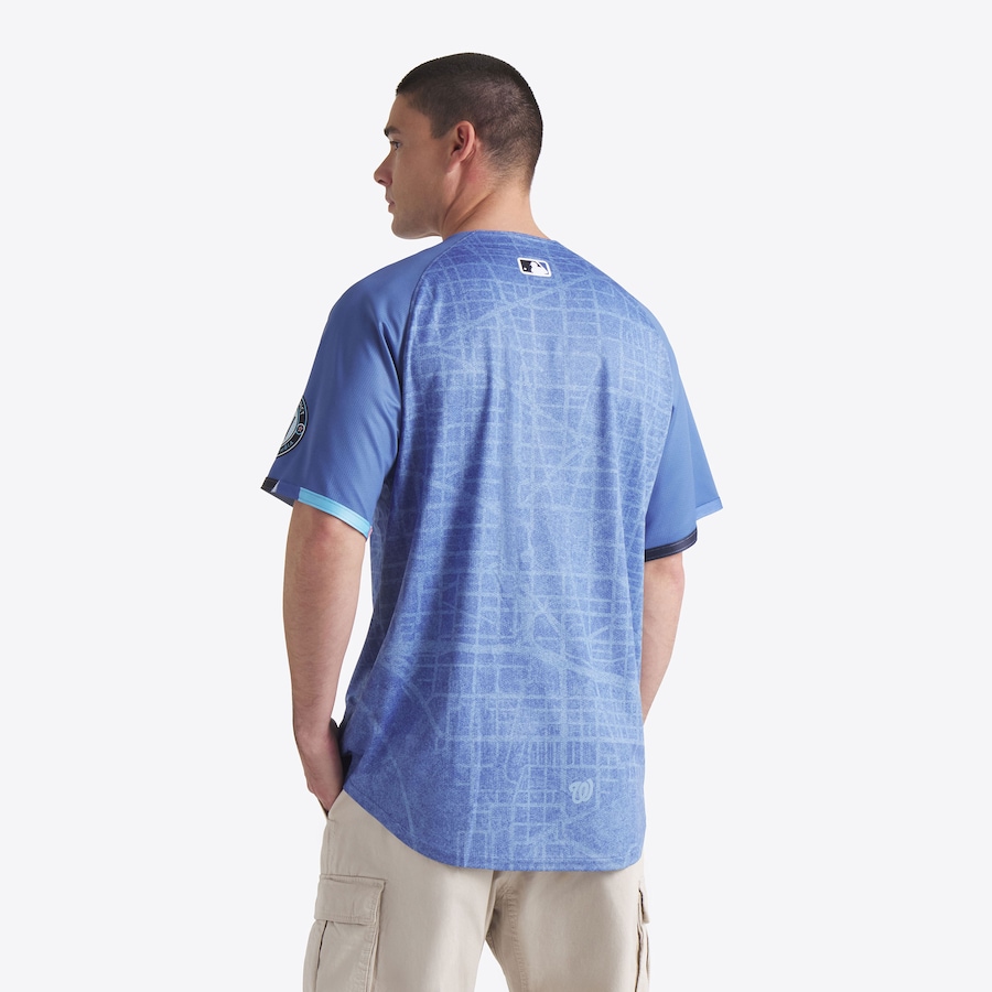 Washington Nationals Nike 2025 City Connect Limited Jersey - Blue thumbnail 3