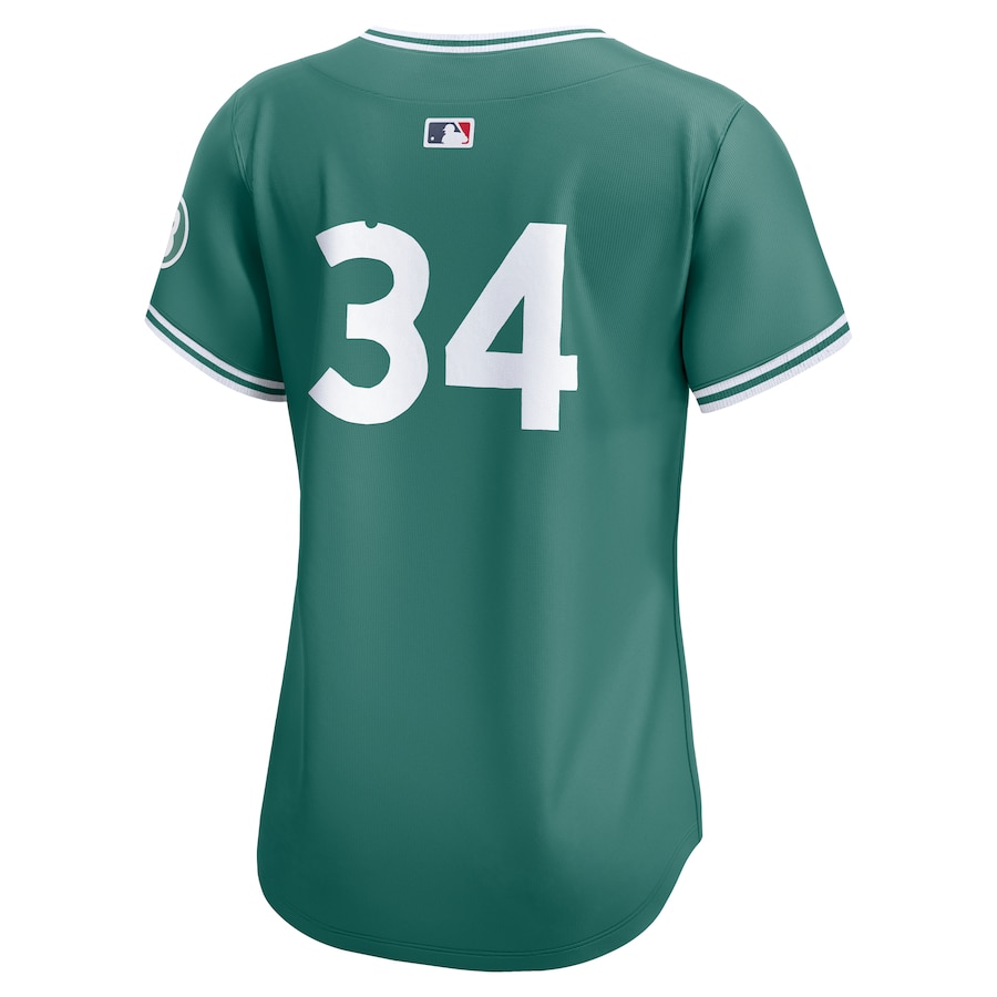 David Ortiz Boston Red Sox Nike Women's 2025 City Connect Limited Retired Player Jersey - Green thumbnail 4