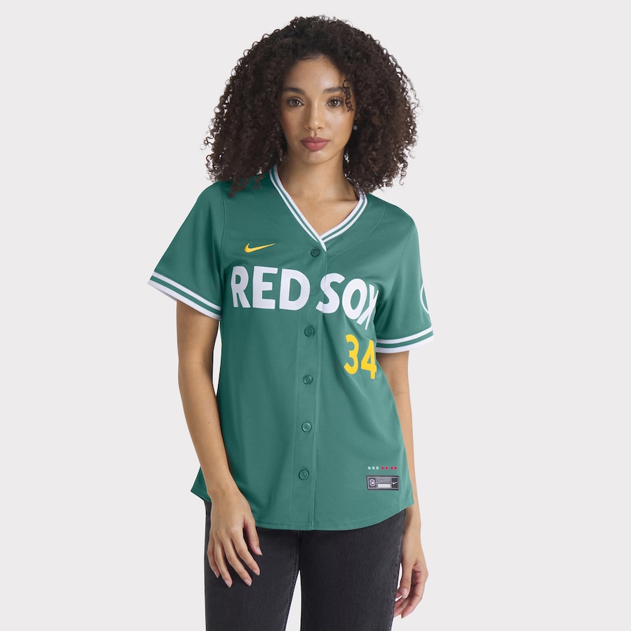 David Ortiz Boston Red Sox Nike Women's 2025 City Connect Limited Retired Player Jersey - Green thumbnail 5
