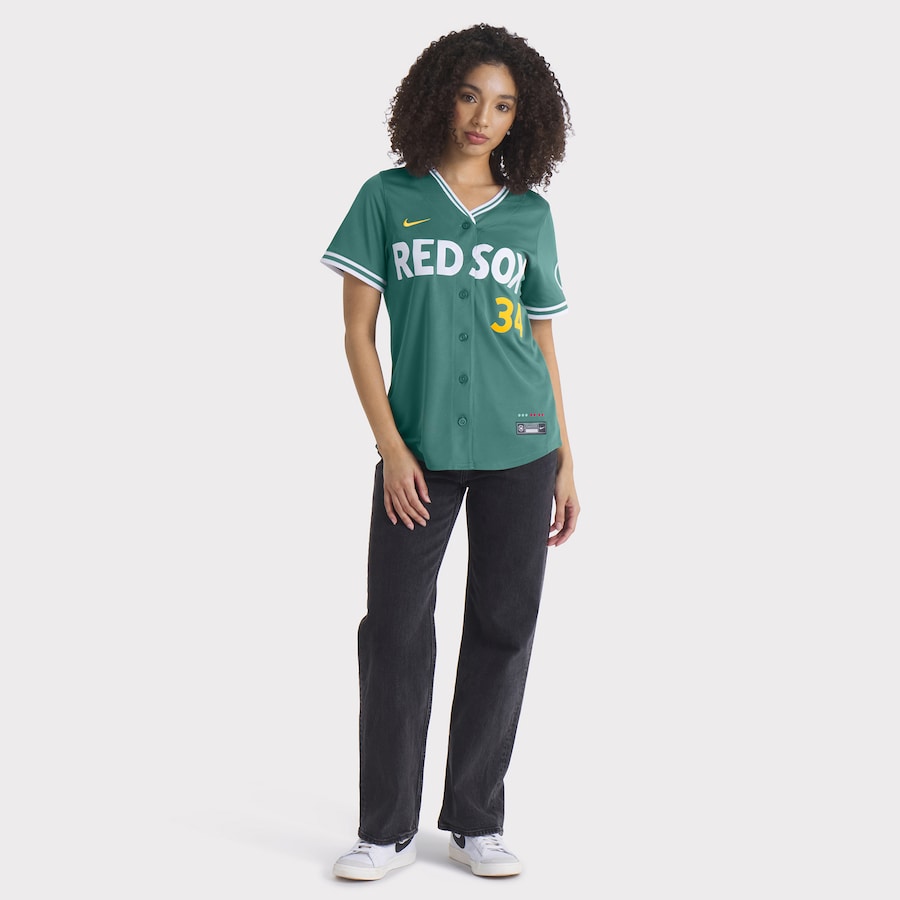 David Ortiz Boston Red Sox Nike Women's 2025 City Connect Limited Retired Player Jersey - Green thumbnail 7