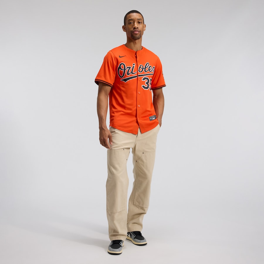 Adley Rutschman Baltimore Orioles Nike 2nd Alternate Limited Player Jersey - Orange thumbnail 5