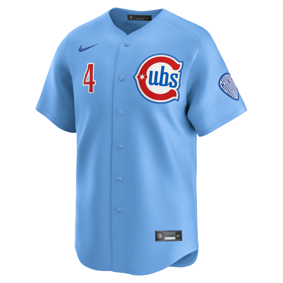 Pete Crow-Armstrong Chicago Cubs Nike Alternate Limited Player Jersey - Light Blue thumbnail 7