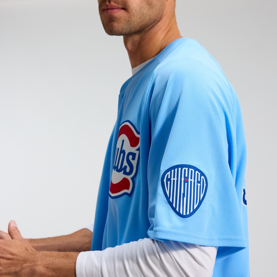 Pete Crow-Armstrong Chicago Cubs Nike Alternate Limited Player Jersey - Light Blue thumbnail 9