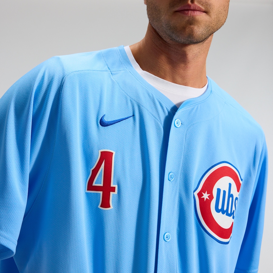 Pete Crow-Armstrong Chicago Cubs Nike Alternate Limited Player Jersey - Light Blue thumbnail 10