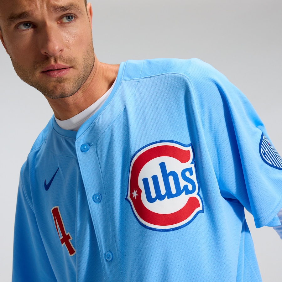 Pete Crow-Armstrong Chicago Cubs Nike Alternate Limited Player Jersey - Light Blue thumbnail 11