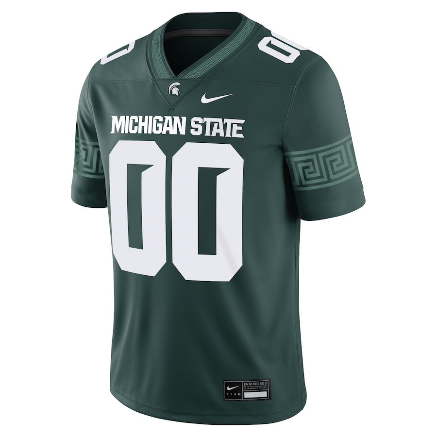 Michigan State Spartans Nike NIL Pick-A-Player Game Jersey - Green thumbnail 3
