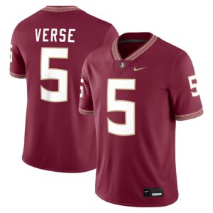 Jared Verse Florida State Seminoles Nike Player Game Jersey - Garnet