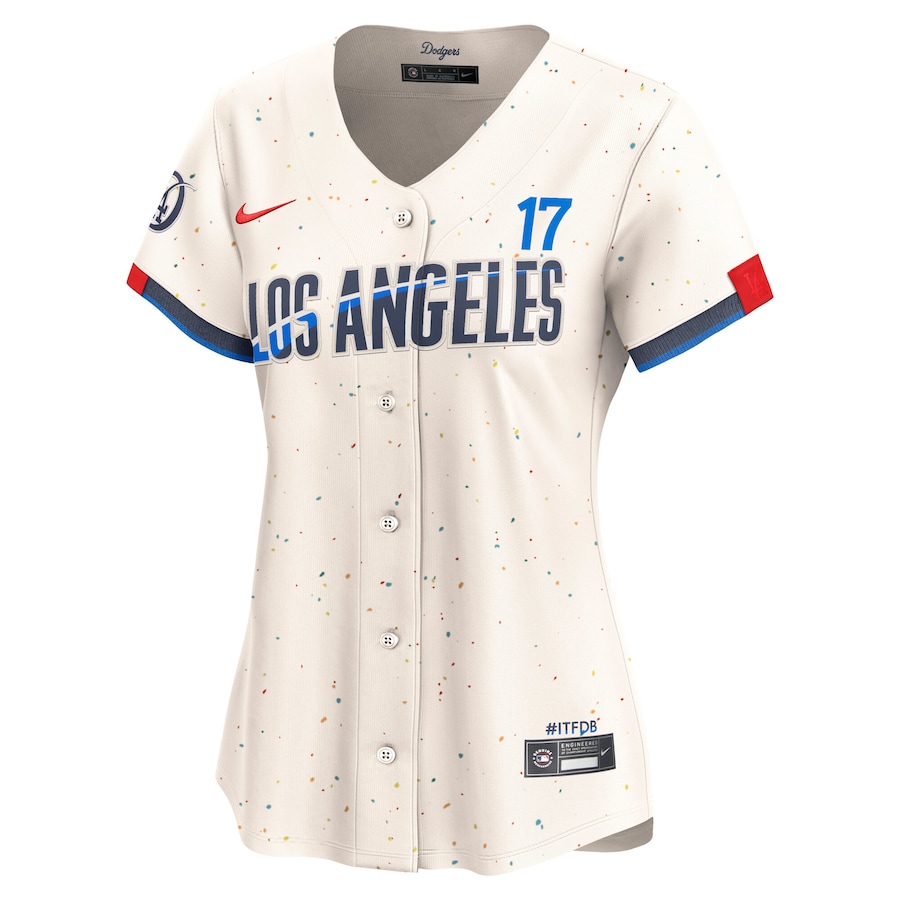Shohei Ohtani Los Angeles Dodgers Nike Women's City Connect Limited Player Jersey - Cream thumbnail 3