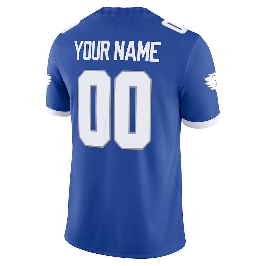 Kentucky Wildcats Nike Custom Football Game Jersey - Royal thumbnail 4