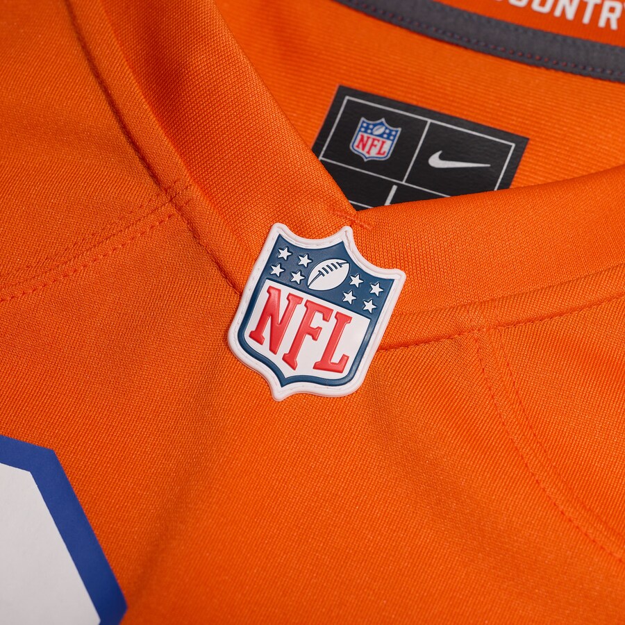 Quinn Meinerz Denver Broncos Nike Alternate Game Jersey - Orange thumbnail 5