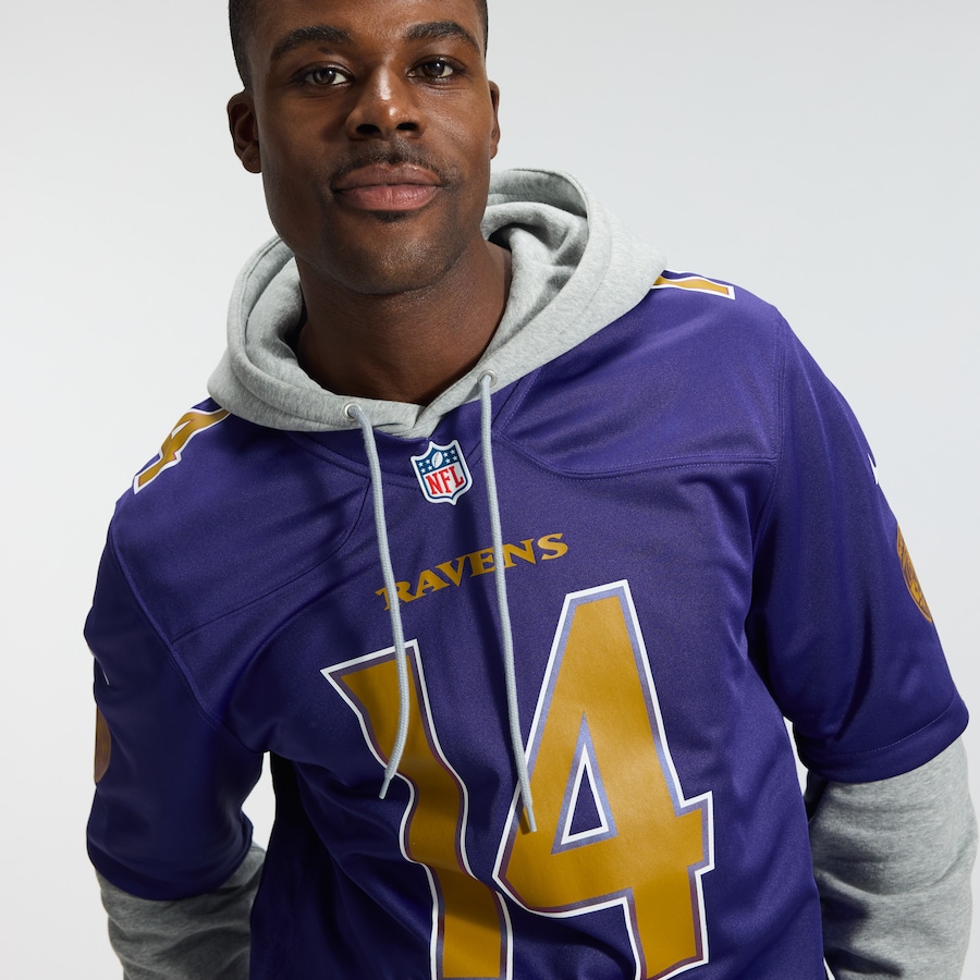 Kyle Hamilton Baltimore Ravens Nike Alternate Game Jersey - Purple thumbnail 11