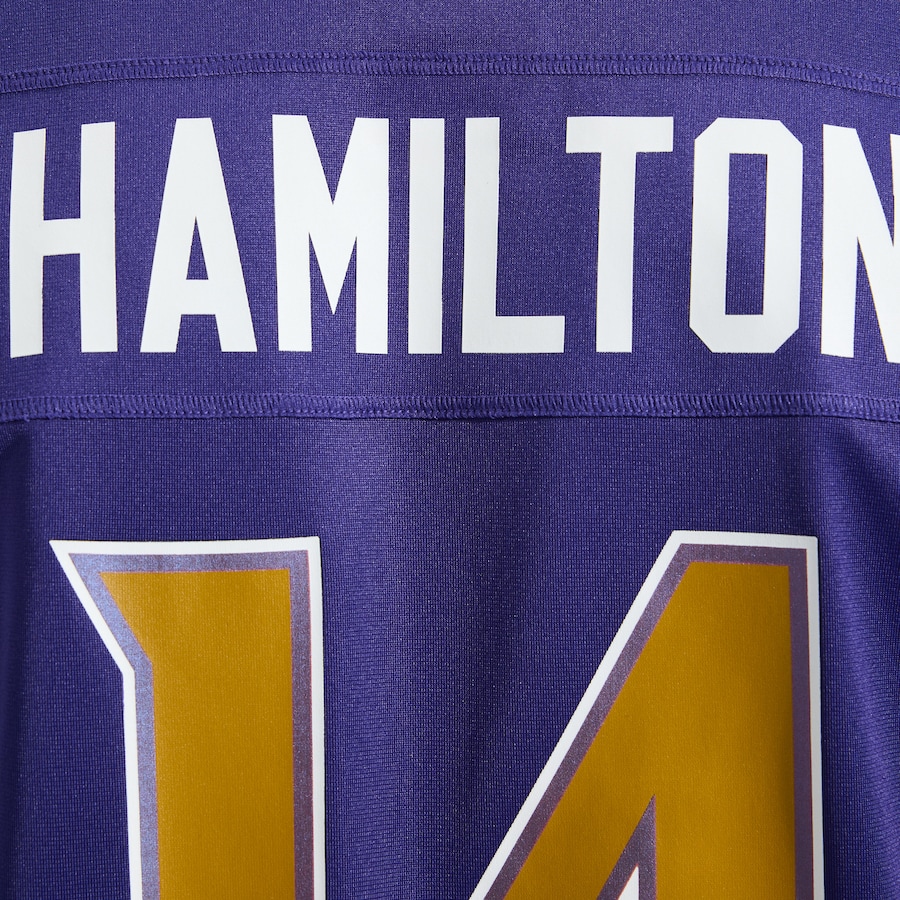 Kyle Hamilton Baltimore Ravens Nike Alternate Game Jersey - Purple thumbnail 13