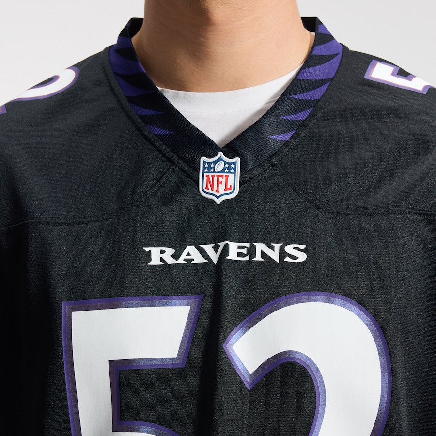 Ray Lewis Baltimore Ravens Nike Alternate Retired Player Game Jersey - Black thumbnail 10