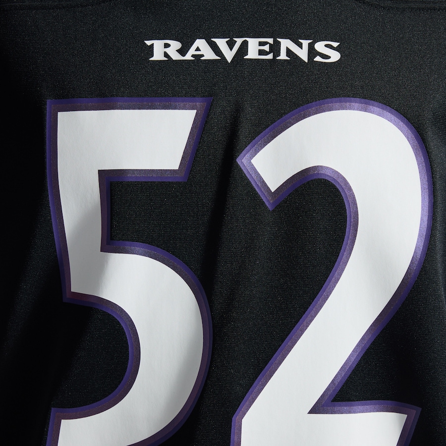 Ray Lewis Baltimore Ravens Nike Alternate Retired Player Game Jersey - Black thumbnail 12
