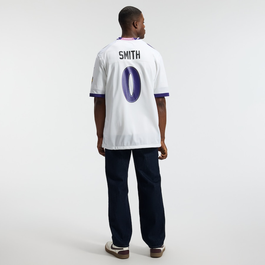 Roquan Smith Baltimore Ravens Nike Game Jersey - White thumbnail 6