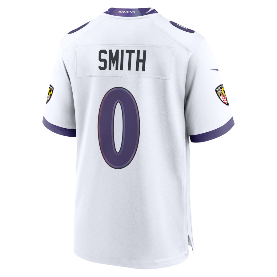 Roquan Smith Baltimore Ravens Nike Game Jersey - White thumbnail 8
