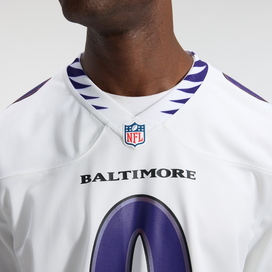 Roquan Smith Baltimore Ravens Nike Game Jersey - White thumbnail 10