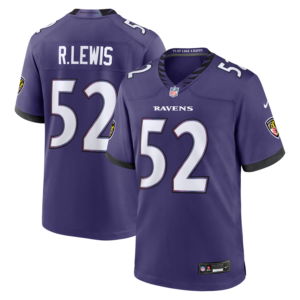 Ray Lewis Baltimore Ravens Nike Team Retired Player Game Jersey - Purple
