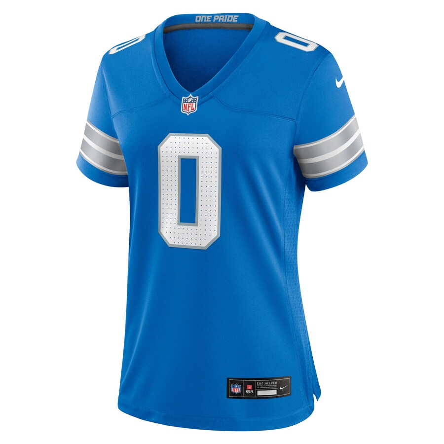 Jahmyr Gibbs Detroit Lions Nike Women's Game Player Jersey - Blue thumbnail 3