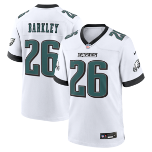 Saquon Barkley Philadelphia Eagles Nike Game Jersey - White