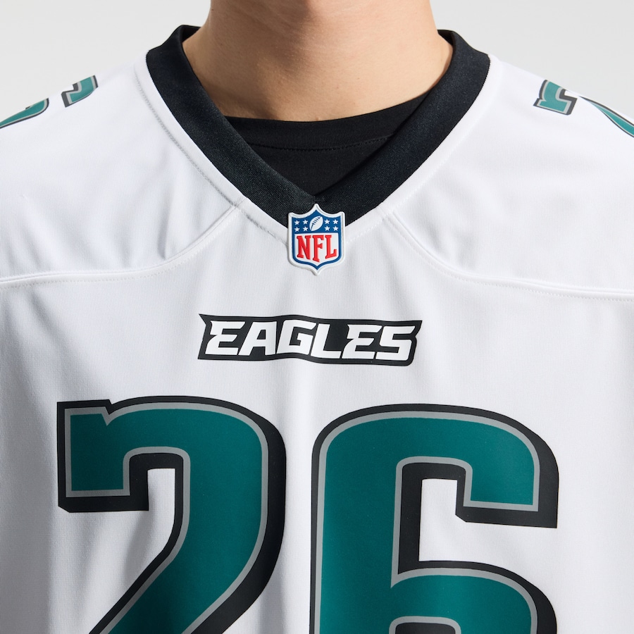 Saquon Barkley Philadelphia Eagles Nike Game Jersey -  White thumbnail 10