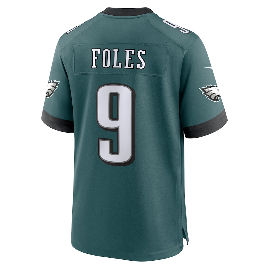 Nick Foles Philadelphia Eagles Nike Team Retired Player Game Jersey - Midnight Green thumbnail 4