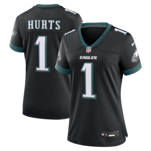 Jalen Hurts Philadelphia Eagles Nike Women's Alternate Game Jersey -  Black