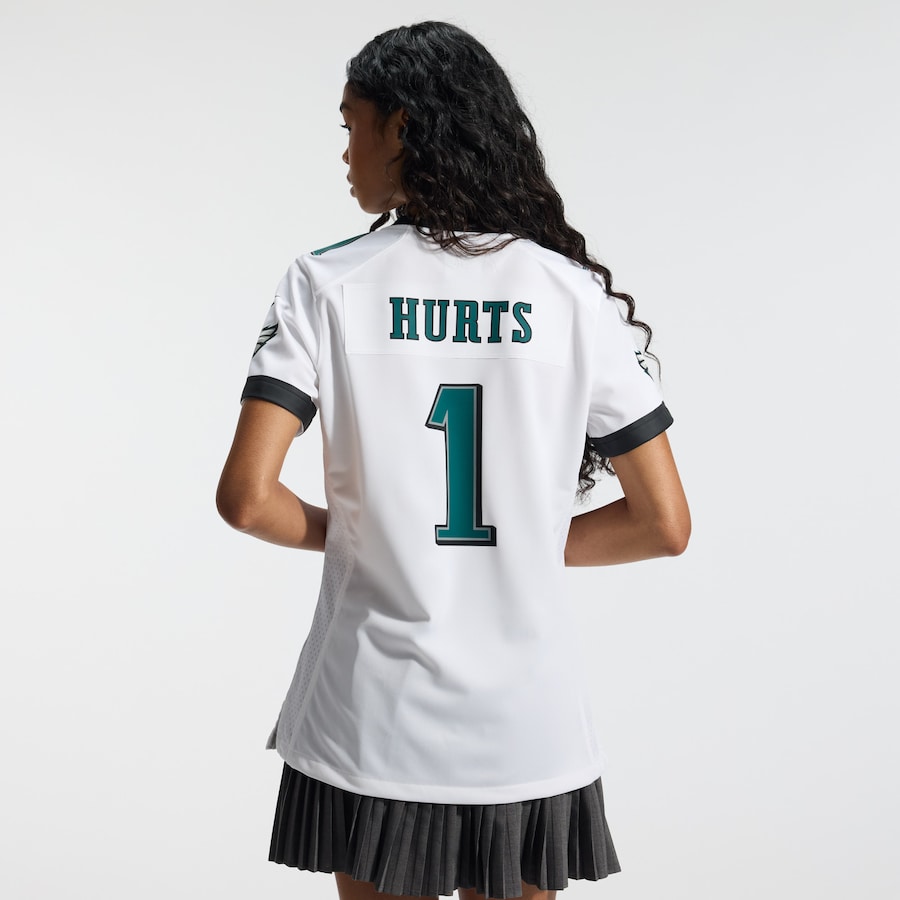 Jalen Hurts Philadelphia Eagles Nike Women's Game Jersey -  White thumbnail 4