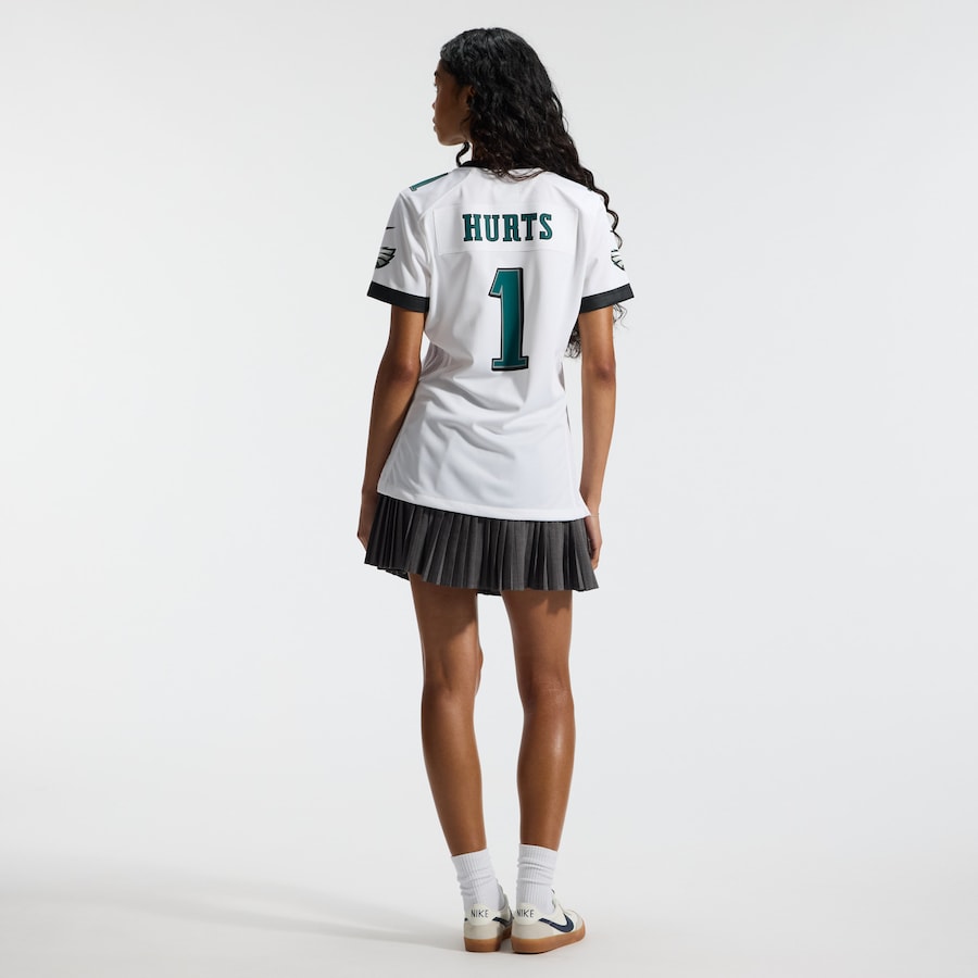 Jalen Hurts Philadelphia Eagles Nike Women's Game Jersey -  White thumbnail 6