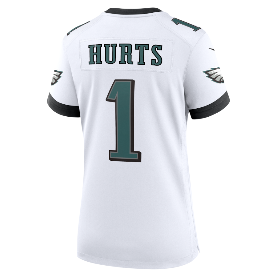 Jalen Hurts Philadelphia Eagles Nike Women's Game Jersey -  White thumbnail 8